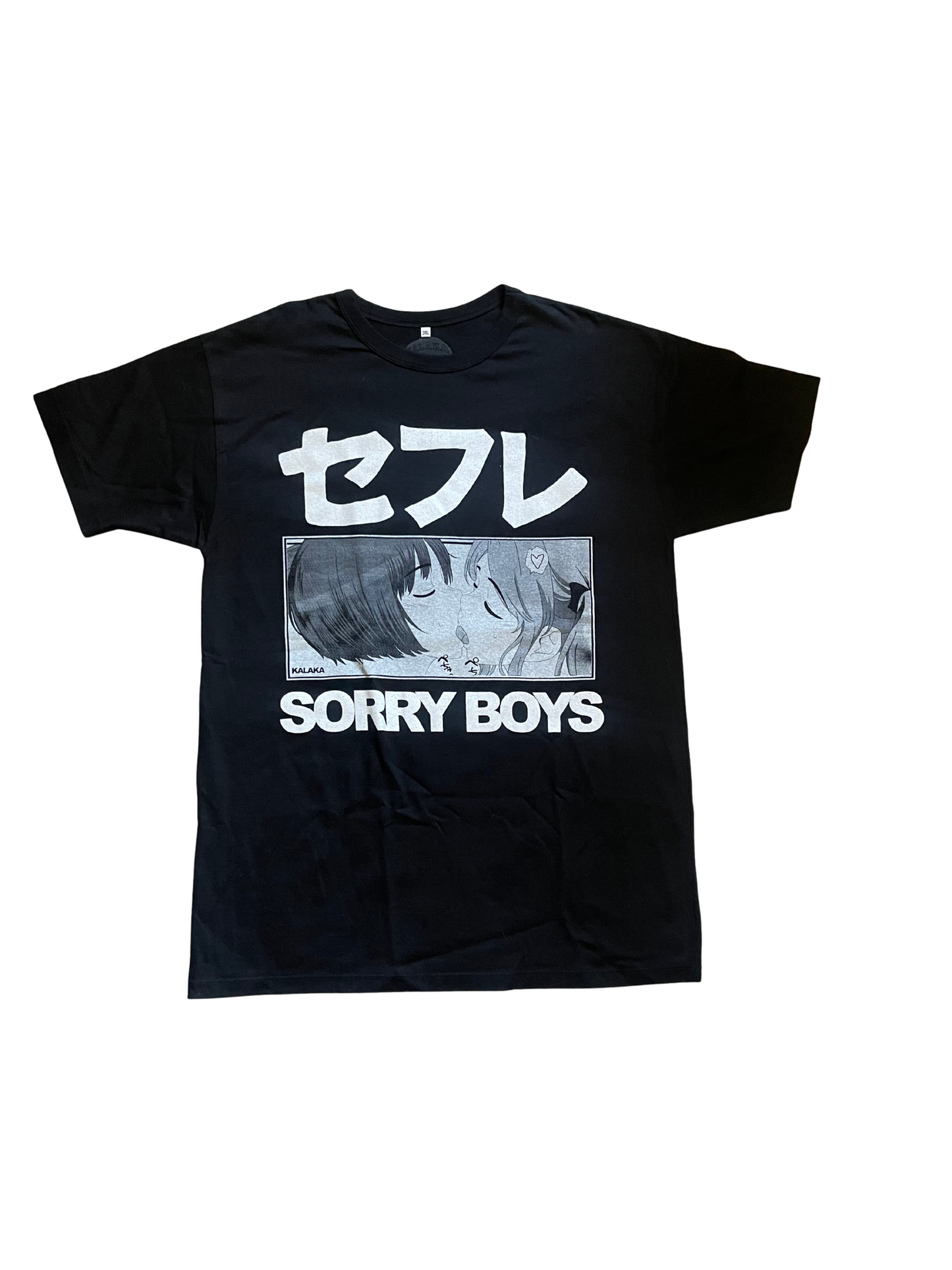 Remera Sorry Boys Oversize 3XL