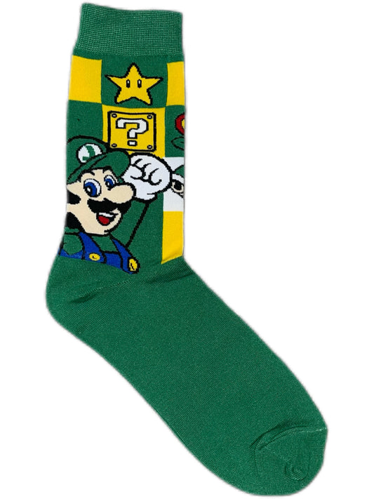 Media Larga Verde Mario Bros